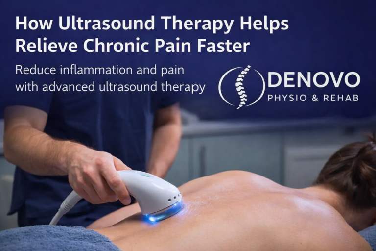 Ultrasound treatment physiotherapy in Preston